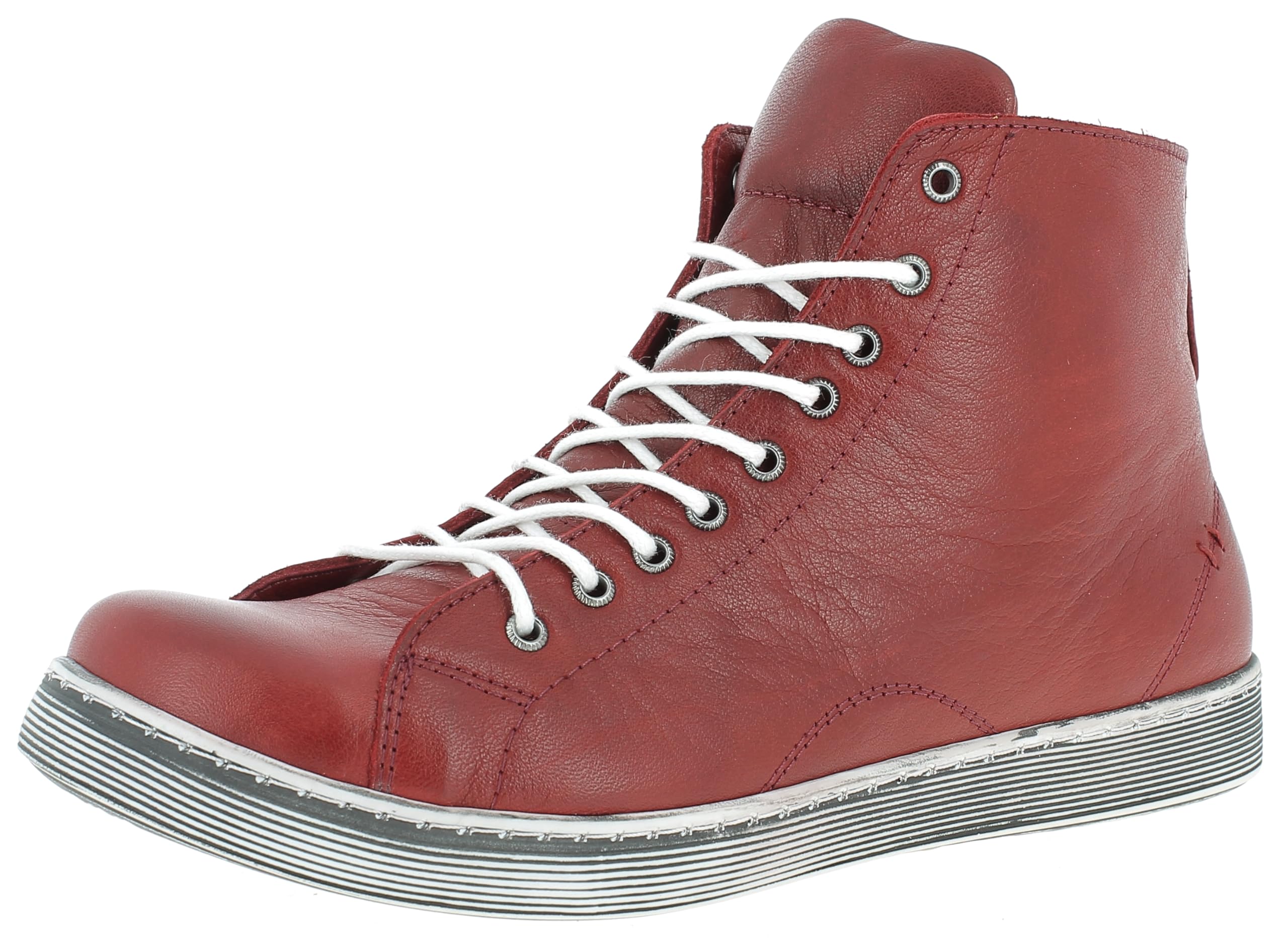 Andrea Conti Women’s 341500 341500 Hi-Top Trainers, Red Chili 583, 6.5 UK