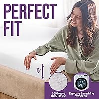 Vista 5 de Earth Grounding Sábanas tamaño King con 12% fibra plateada, 4% seda y 84% algodón, color blanco, sábana bajera conductora para un mejor sueño