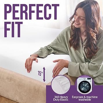 Earth Grounding Sheets King Size with 12% Silver Fiber & 4% Silk & 84% Cotton - White - Quality Certified Grounded Well Bed Sheet - Conductive Fitted Sheet for Better Sleep