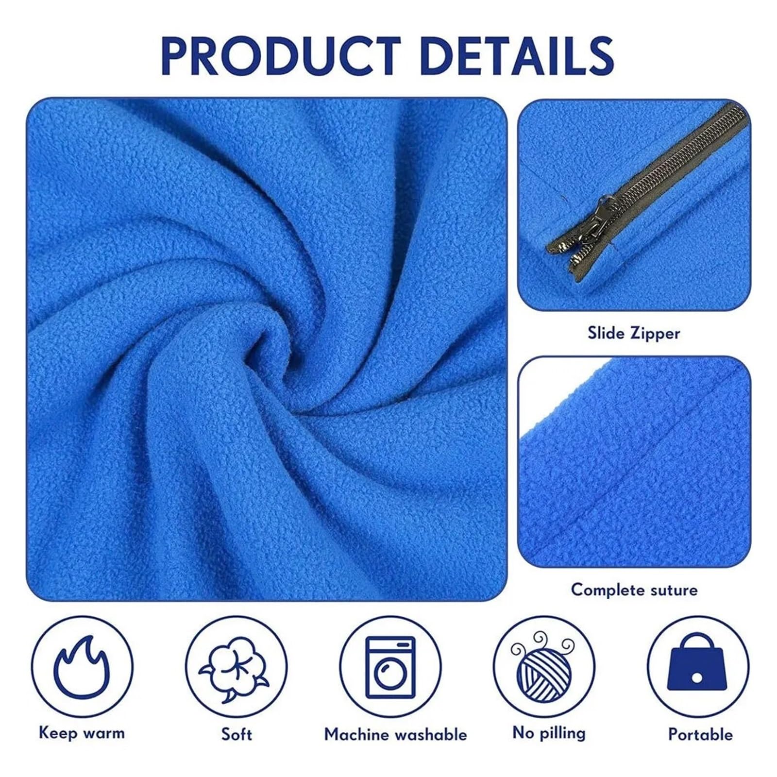 Fodera per Sacco a Pelo Sacco a Pelo in Pile Portatile Ultraleggero Polare da Viaggio for Adulti Tende da Campeggio all'aperto Letto Caldo Sacco a Pelo Fodera(Black)