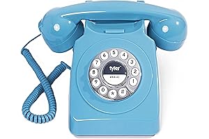 Tyler Retro Style Push Button Toy Telephone