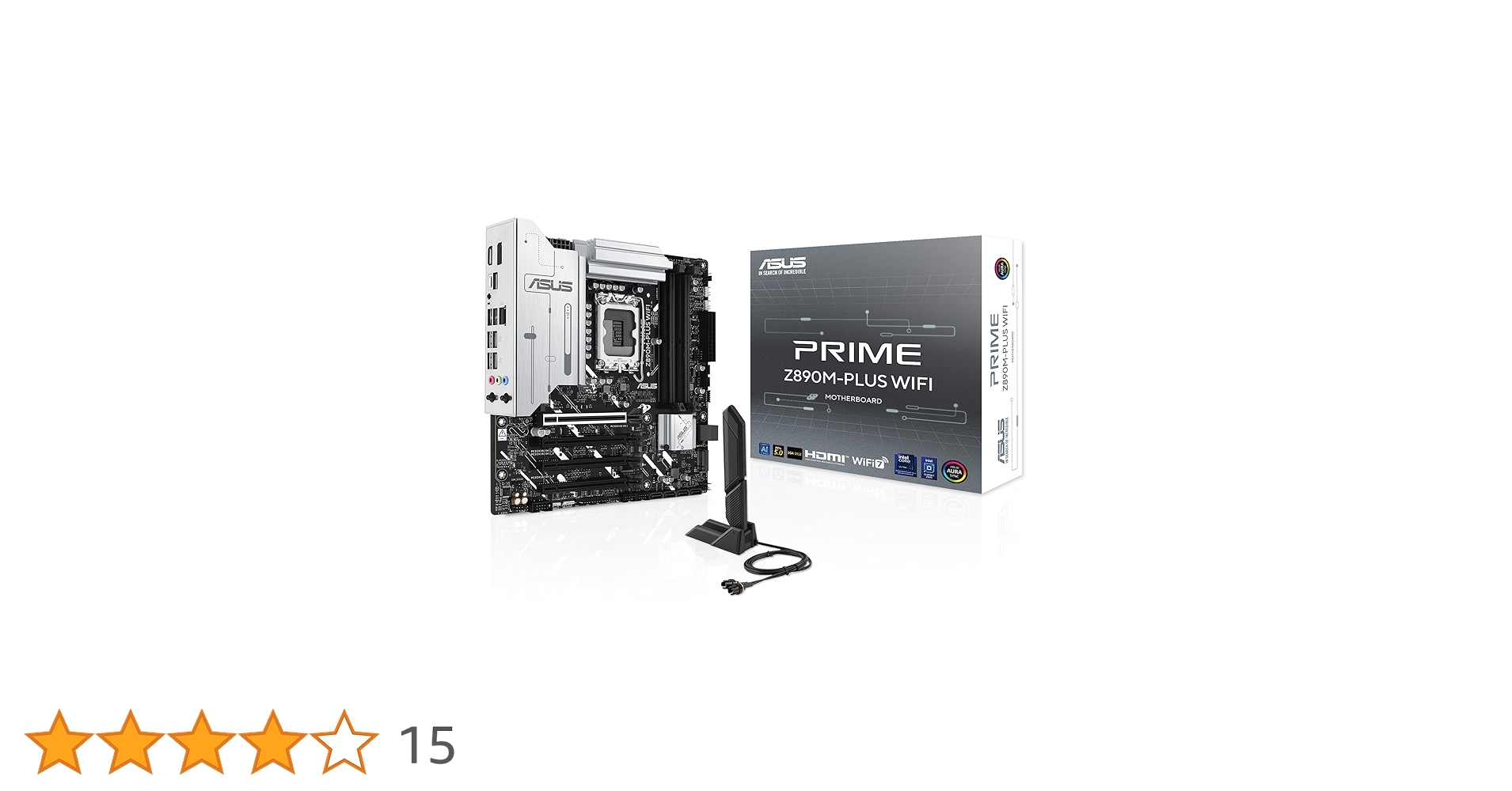 ASUS Prime Z890M-PLUS WiFi Motherboard for Intel Core Ultra