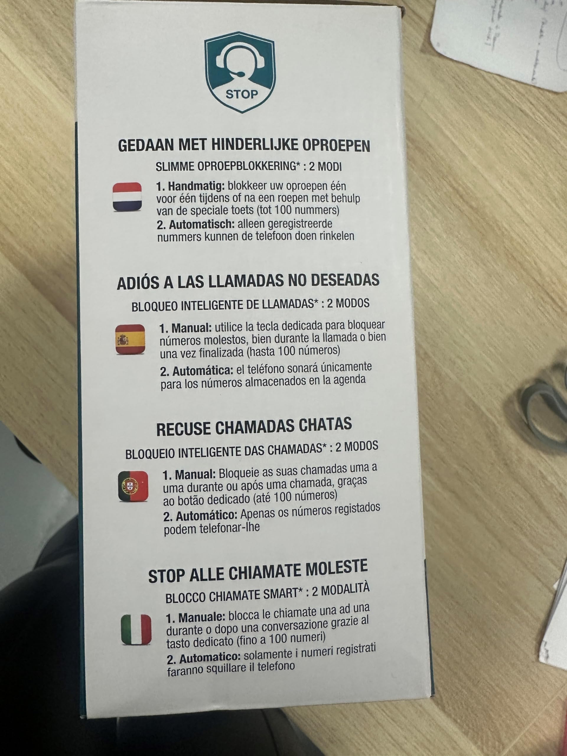 Amplicomms BigTel 1580 Combo DECT Großtasten Telefon, Anrufbeantworter, zusätzliches Mobilteil, Audio-Boost, extra Laute Klingeltöne, Hörgerätekompatibel, Schwarz