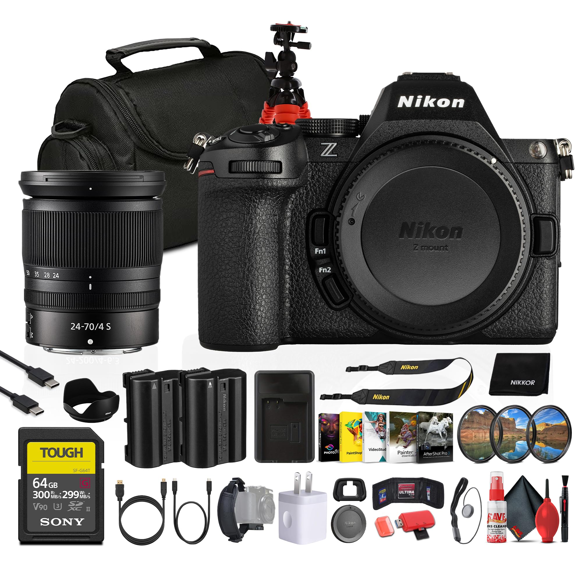Amazon.com : Nikon Z5 II Mirrorless Camera with 24-70mm Lens (1687