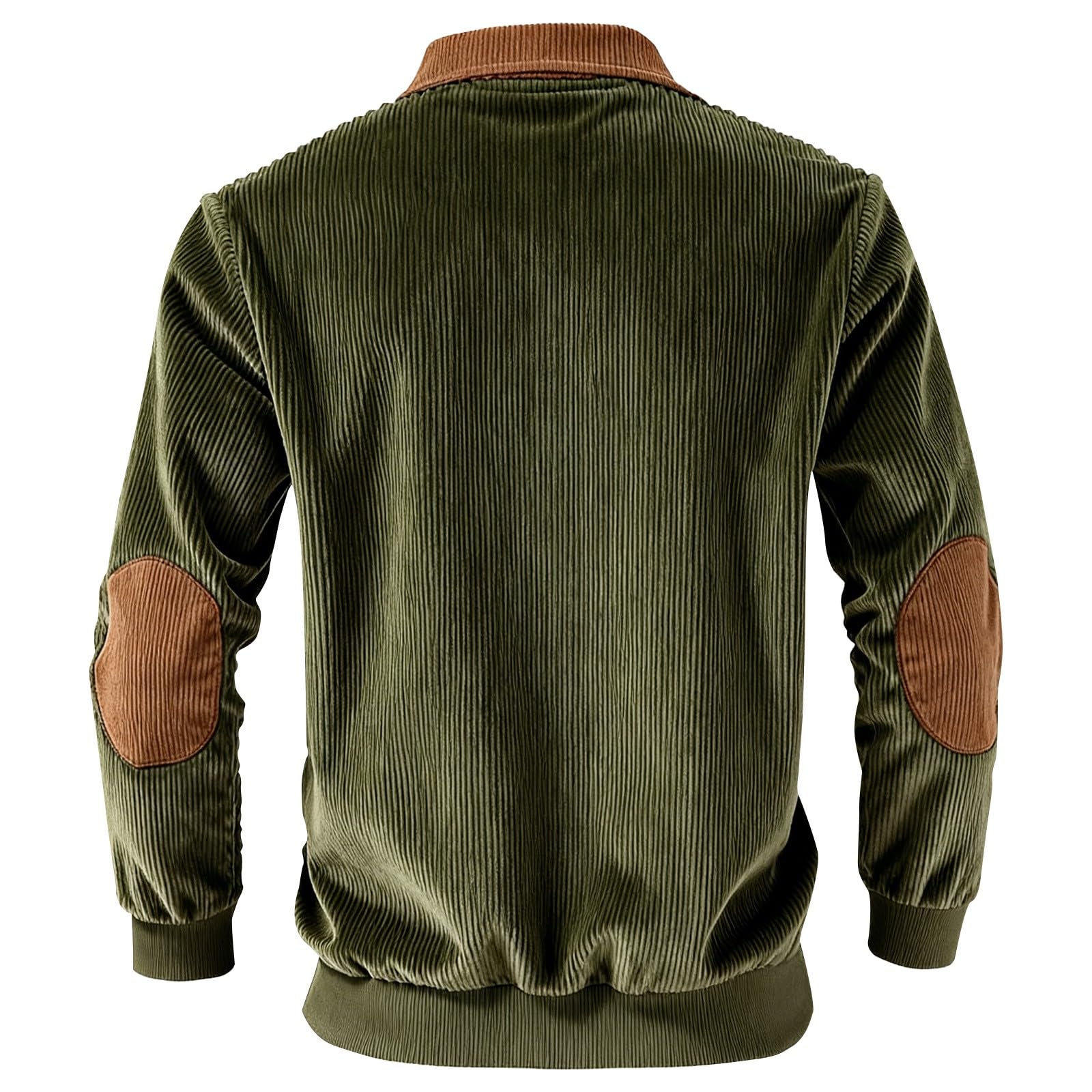 Sweatshirt Herren Ohne Kapuze Mit Reißverschluss Rippenstoff Pullover
