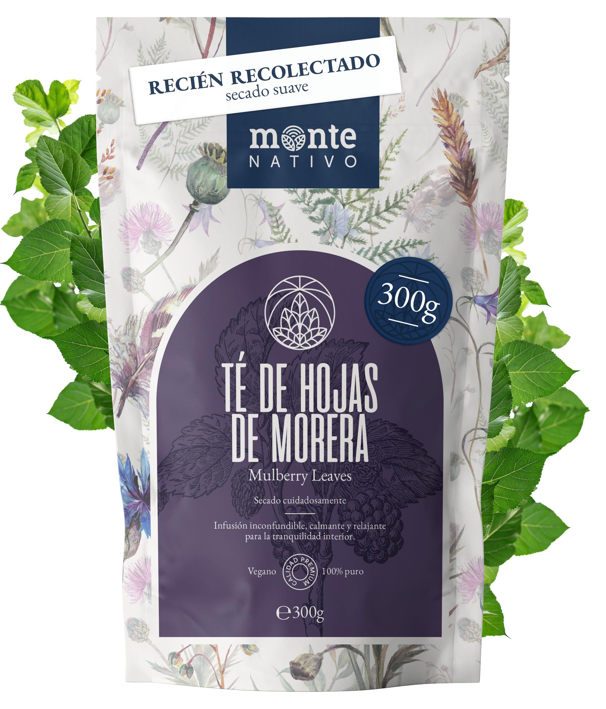 Raíz de diente de león Monte Nativo (300g) - Té Diente de leon infusion - Dandelion tea - Infusiones de hierbas - Té de hierbas – Cuidadosamente cortado y secado – 100% puro y natural — view 9