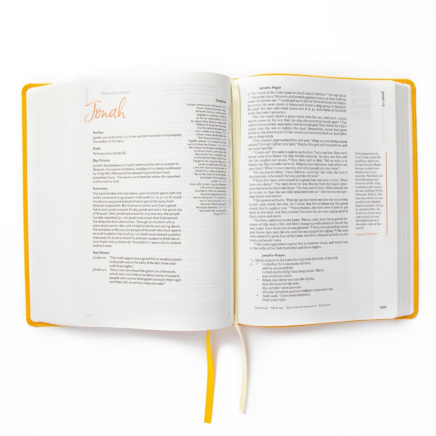 CSB Lifeway Women's Bible, Marigold LeatherTouch, Black Letter, Single-Column, Wide-Margins, Devotions, Articles, Word Studies, Character Profiles, Easy-to-Read Bible Serif Type