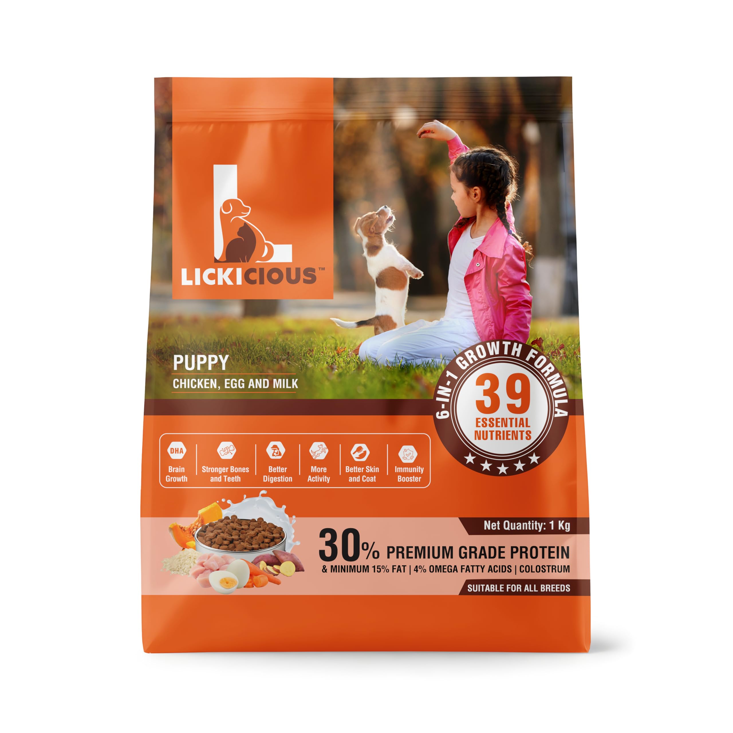 See full amazon price history chart for LICKICIOUS Puppy Dry Dog Food | Chicken, Egg and Milk Flavour 1kg |6 in 1 Growth Formula, Protein for Better Skin & Shiny Coat, Stronger Bones & Muscles|Nutritionally Balanced Healthy Dog Food. LICKICIOUS Puppy Dry Dog Food | Chicken, Egg and Milk Flavour 1kg |6 in 1 Growth Formula, Protein for Better Skin & Shiny Coat, Stronger Bones & Muscles|Nutritionally Balanced Healthy Dog Food. (B0D878VVV3) Amazon Price History, Amazon Price Tracker