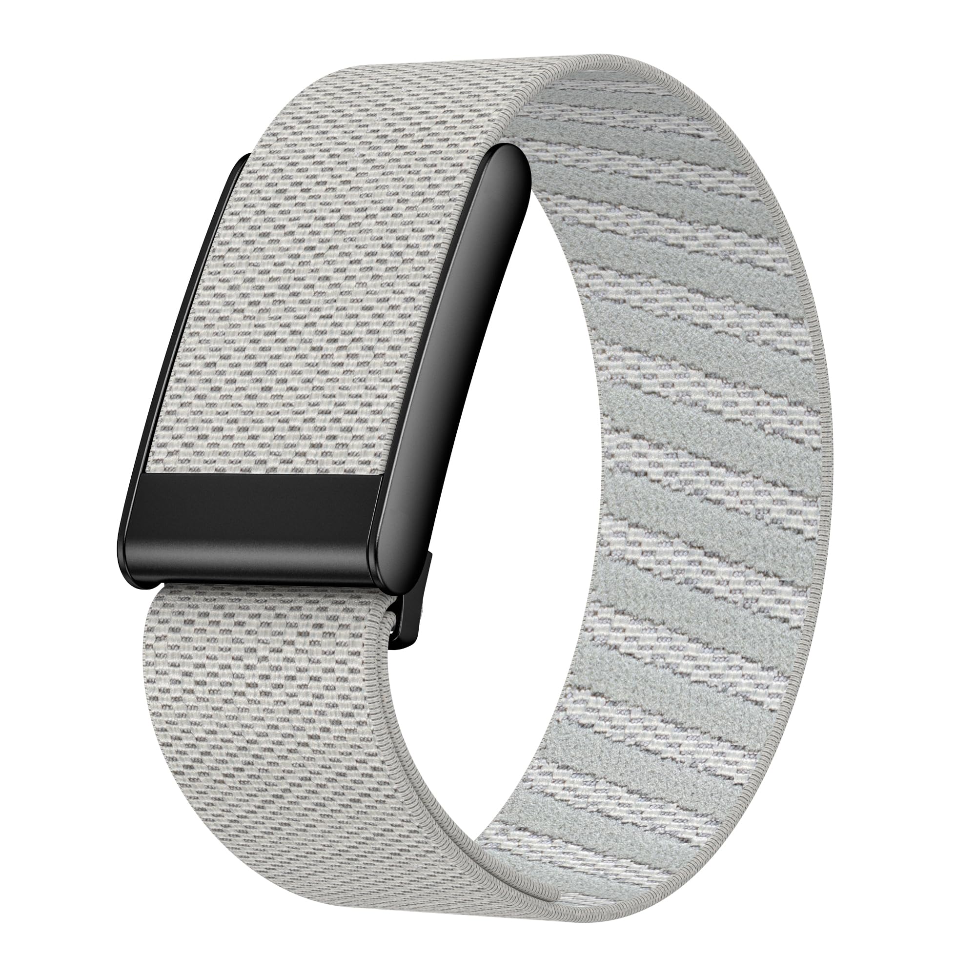 Staple Vault Ultra-Comfort Sports Band Compatible with WHOOP 5.0 Band, Premium Adjustable Elastic Nylon Wristband Strap, Sweat-Proof Breathable Athletic Loop for Men and Women (Grey)