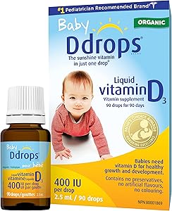 Organic Baby Vitamin D Drops