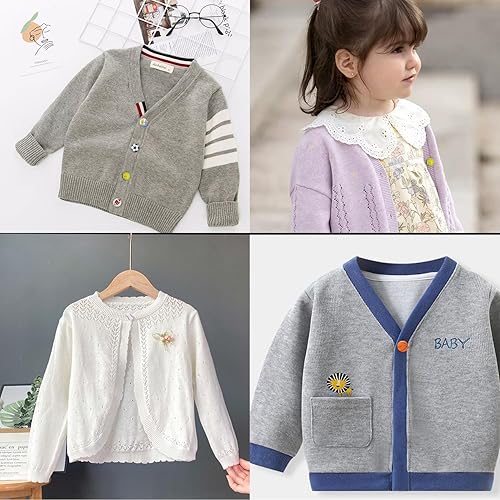 Miniatura 5 de Honbay 100 botones deportivos de madera, 2 agujeros, botones redondos de costura, botones decorativos de bola deportiva para ropa, álbumes de