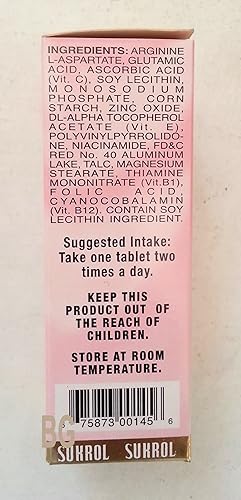 Miniatura 2 de Sukrol Vigor Mujer Suplemento Dietético Con Vitamina E 30 Tabletas... mtc