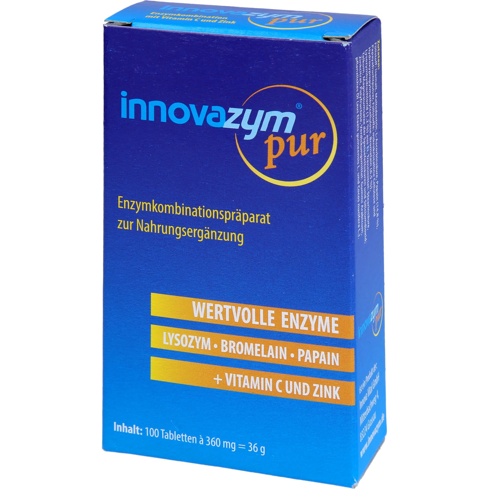 Innovazym pur Magensaftresistente Tabletten