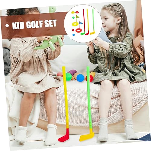 Miniatura 4 de VICASKY 1 juego de golf al aire libre para palos de golf, deportes educativos ideales para actividades de juego de padres en interiores y exteriores