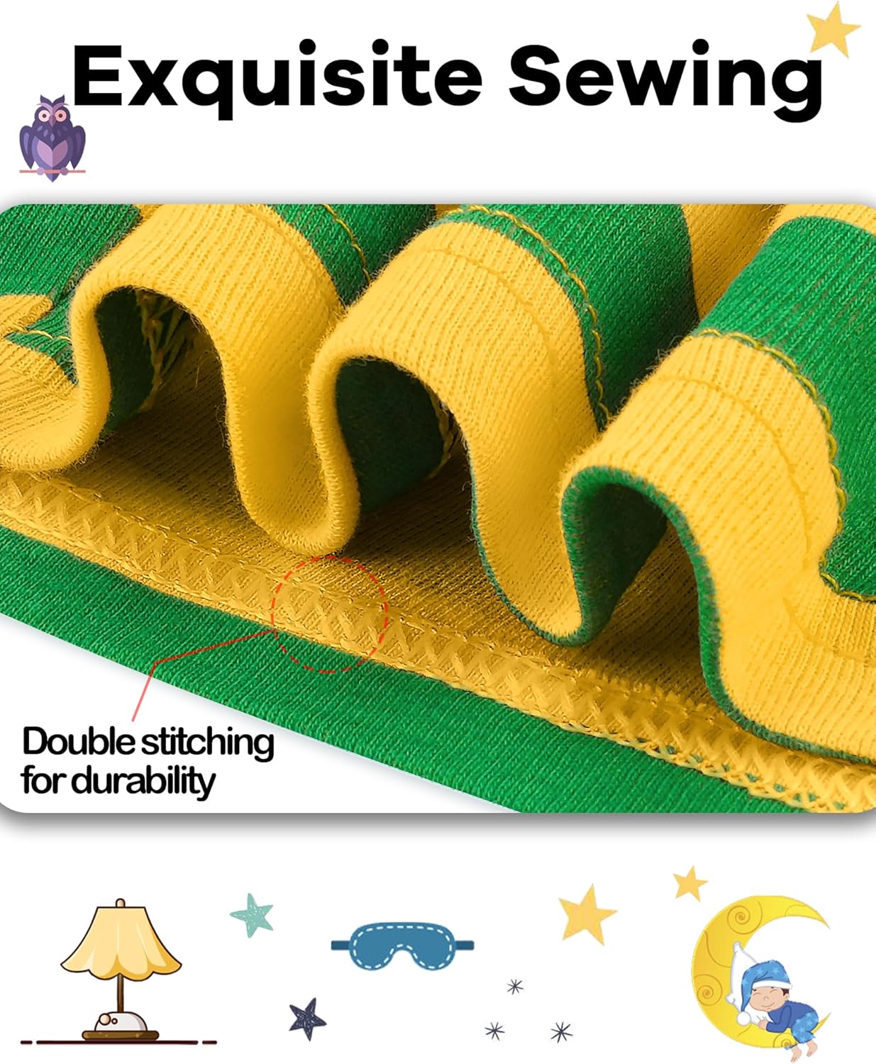 DAUGHTER QUEEN Boys 100% Cotton Long Sleeve Pajamas Size 18Months-12Years - Image 4