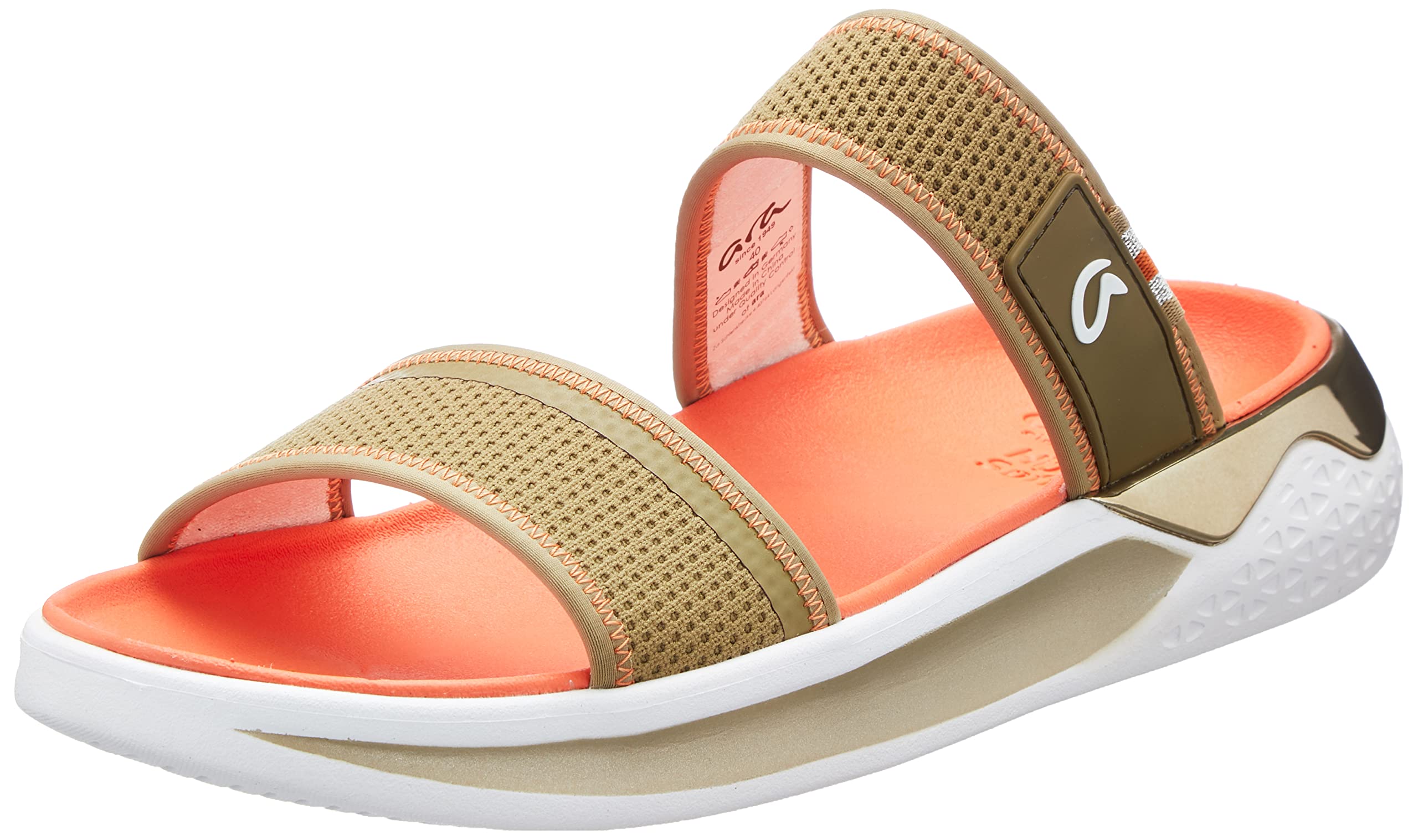 ara Women's Maya Mule, Khaki, 5.5 UK