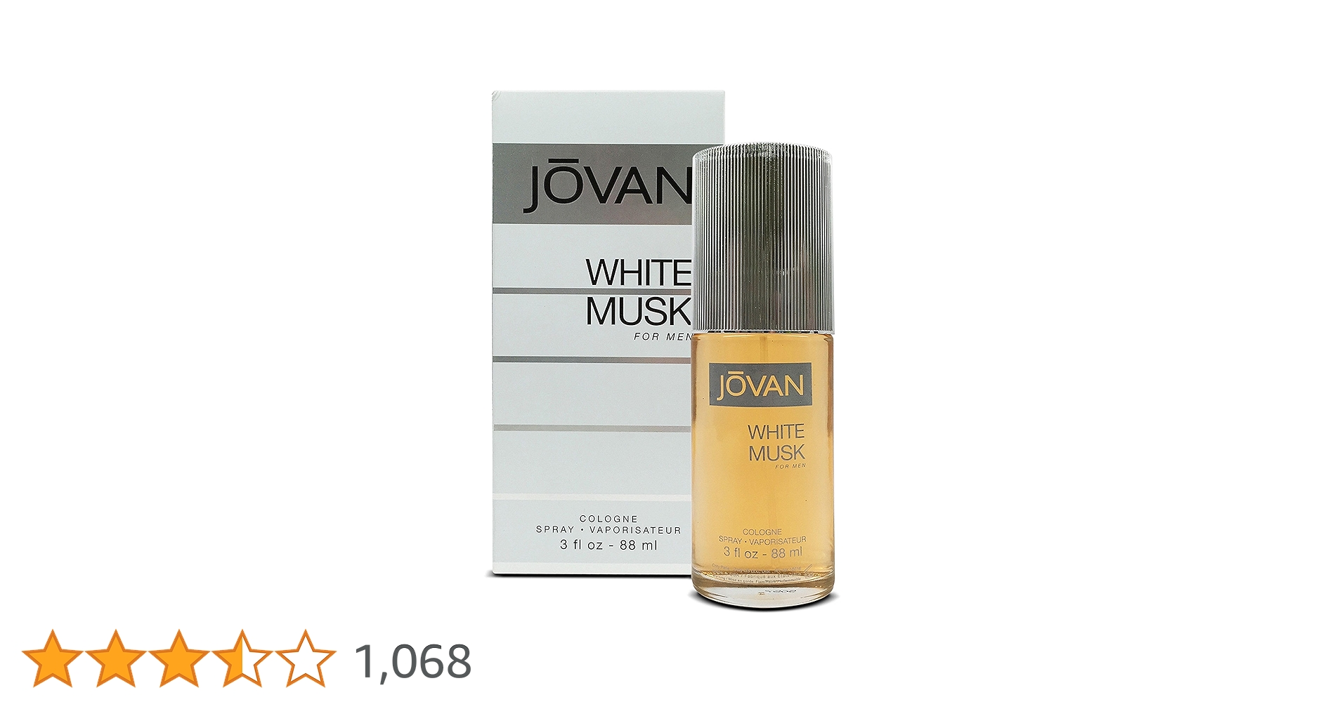 Amazon | Jovan 【ジョーバン】ホワイト ムスク フォーメン EDC 88mL