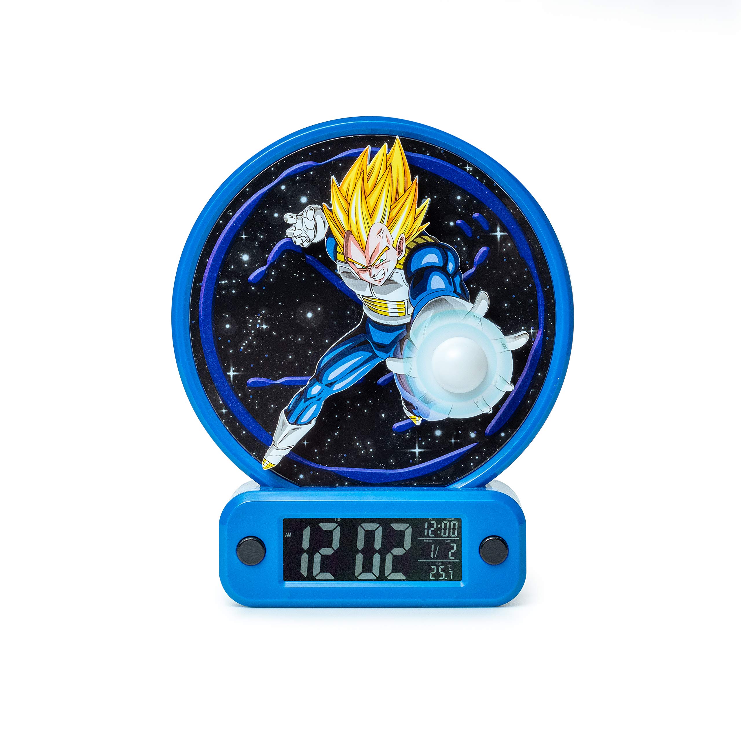 Teknofun Dragon Ball Z Despertador Luminoso DBZ Vegeta único