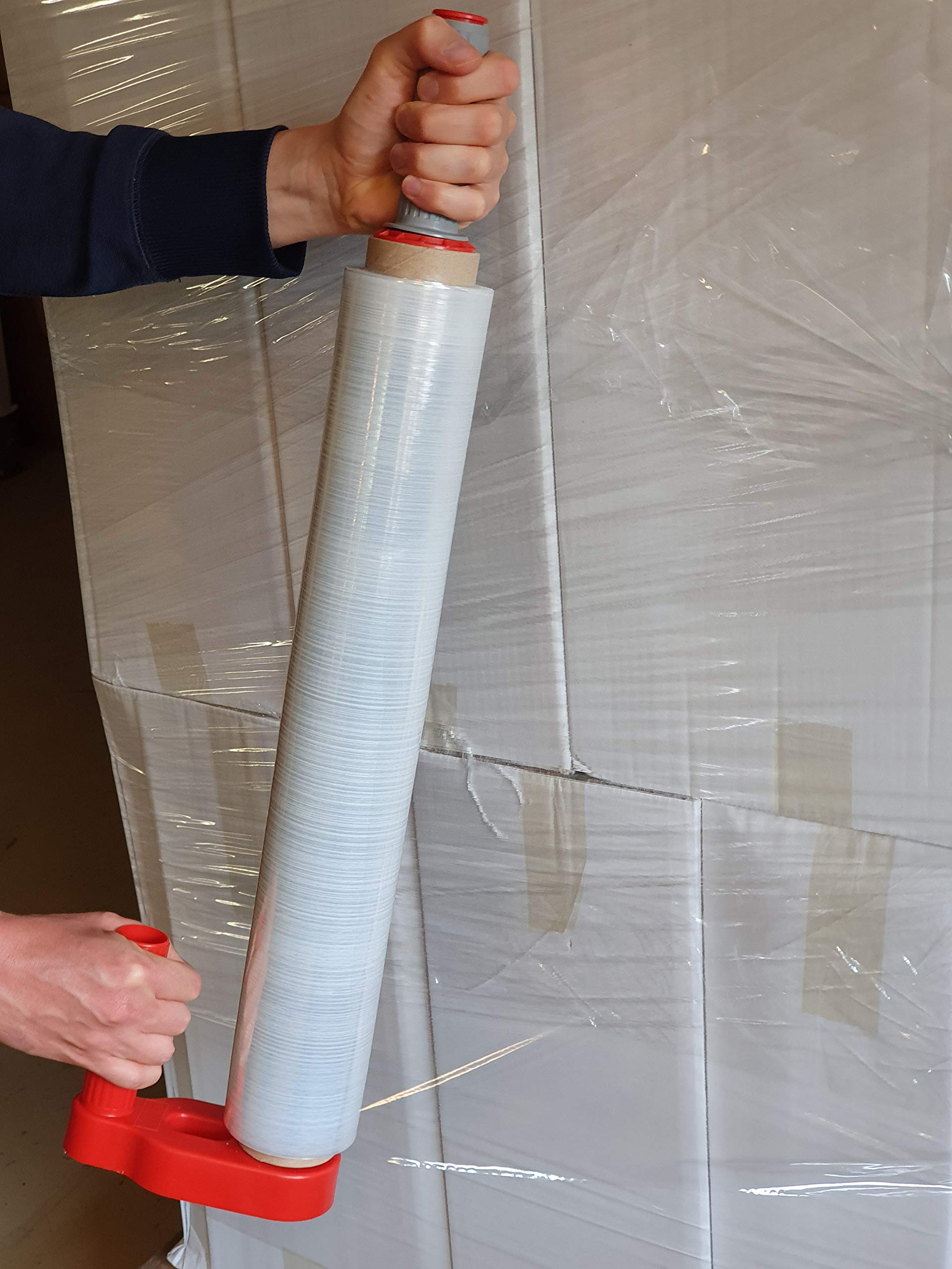Stretchfolie 50cm 1,5kg 23my transparent + Abroller
