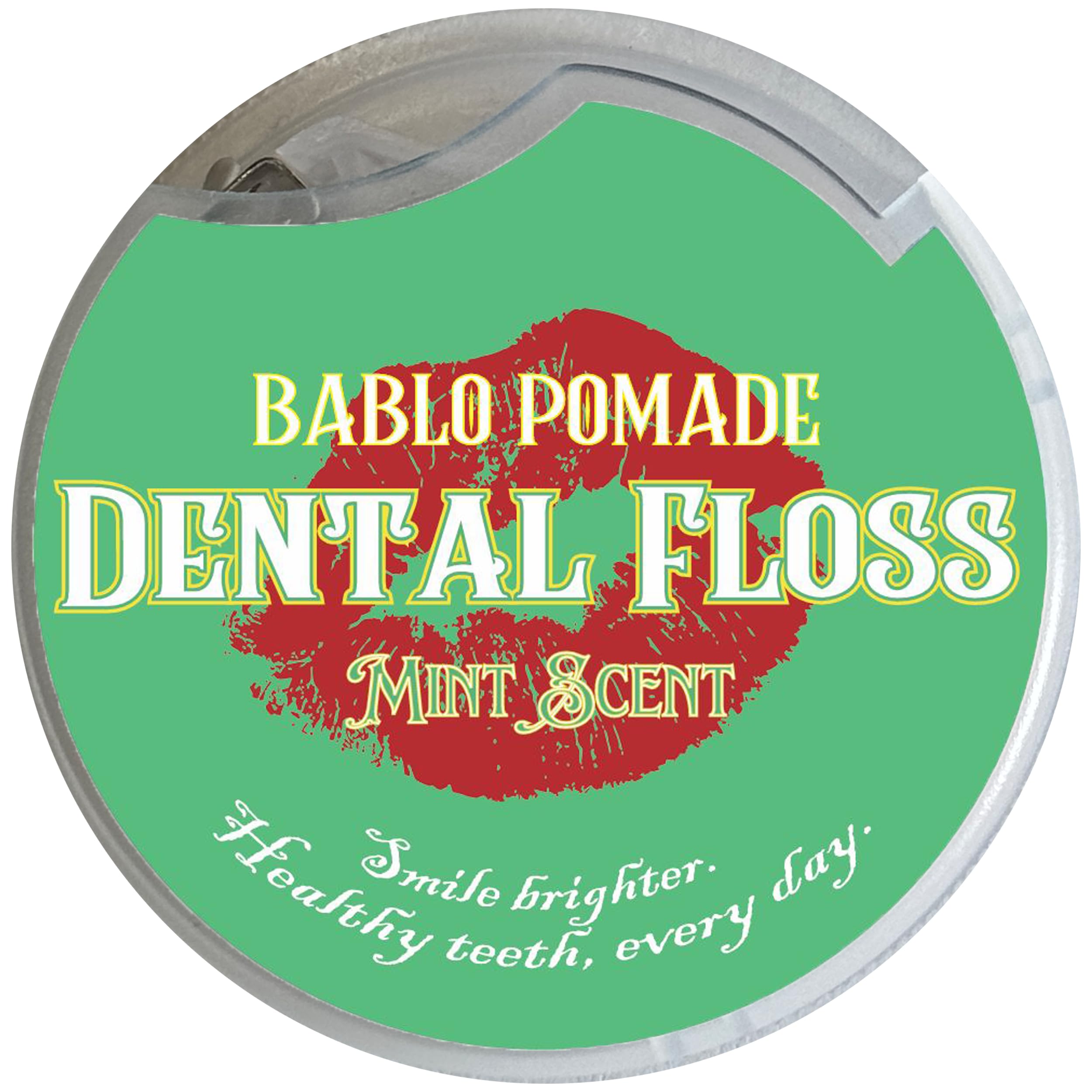 BABLO POMADE Dental Floss, Interdental Floss, Dental Thread, Tooth Floss, Interdental Brush, Dental Care, Bad Breath Care 1個
