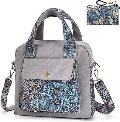 Black Butterfly Premium Canvas Tote Shoulder Bag, Top Handle Bag for Womens, Light and Small Style (Green-p)