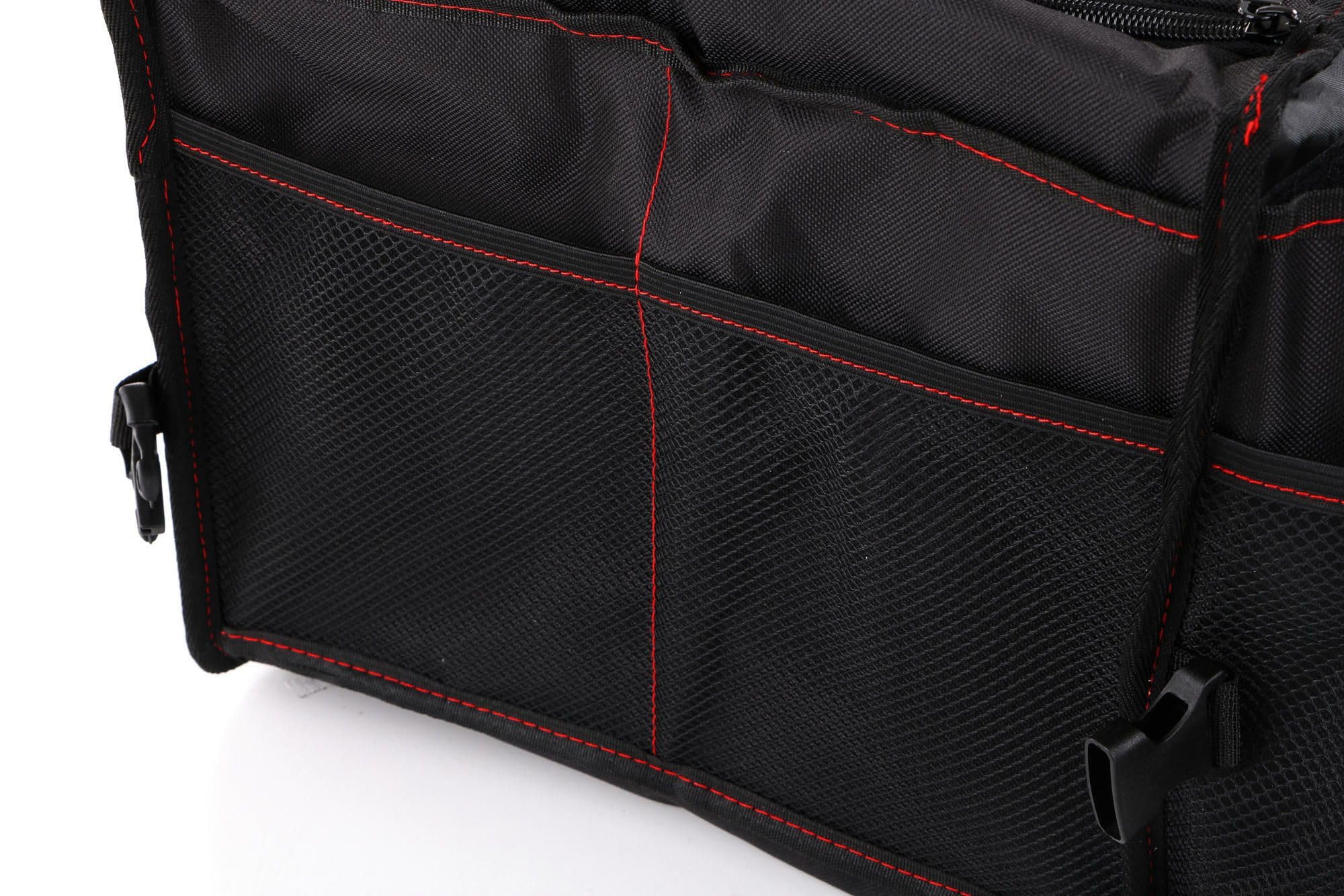 CAR COMPACT 5L THERMO | Organizer da bagagliaio pieghevole con borsa termica da 18L | 5 scomparti