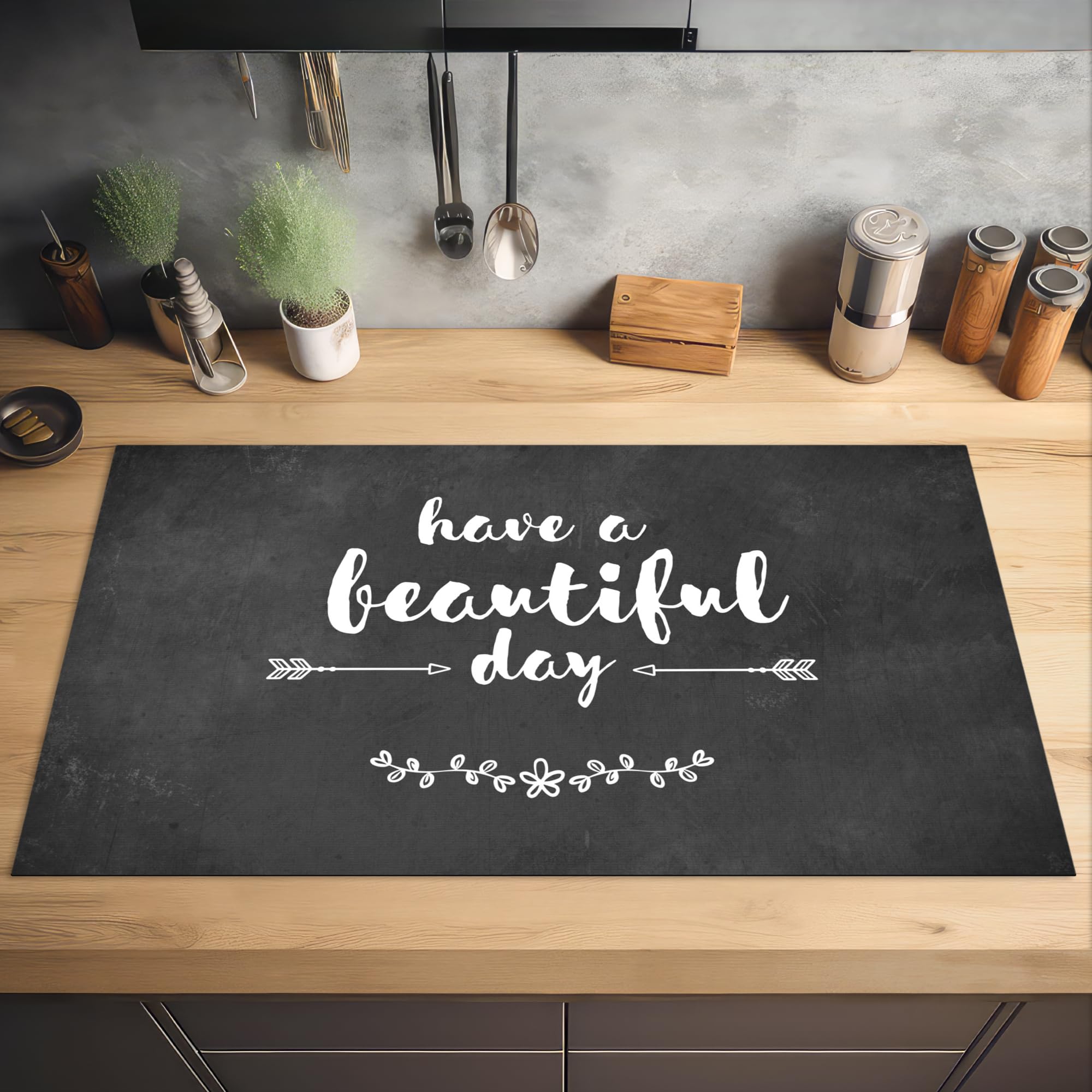 KitchenYeah© Inductie Beschermer 90x52 cm Keuken Decoratie Kookplaat