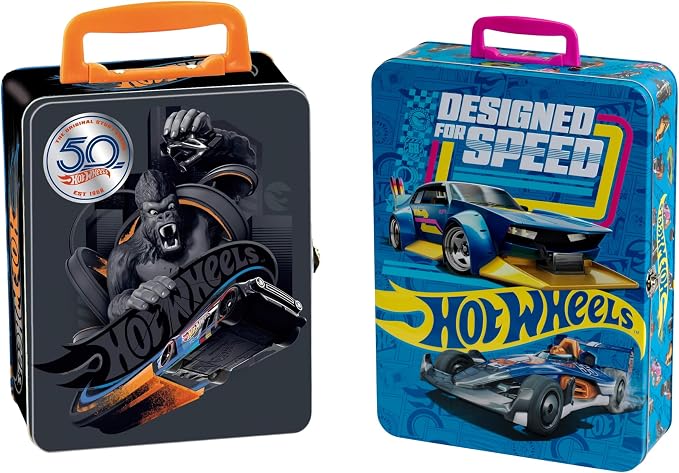 Theo Klein 2881 - Hot Wheels Maltín De Collecionista Para 50 Coches con descuento