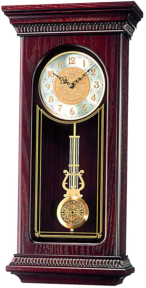 SEIKO Clock ヴィンテージ置時計 ブラウン QXA810BLH_Translucent__76663.