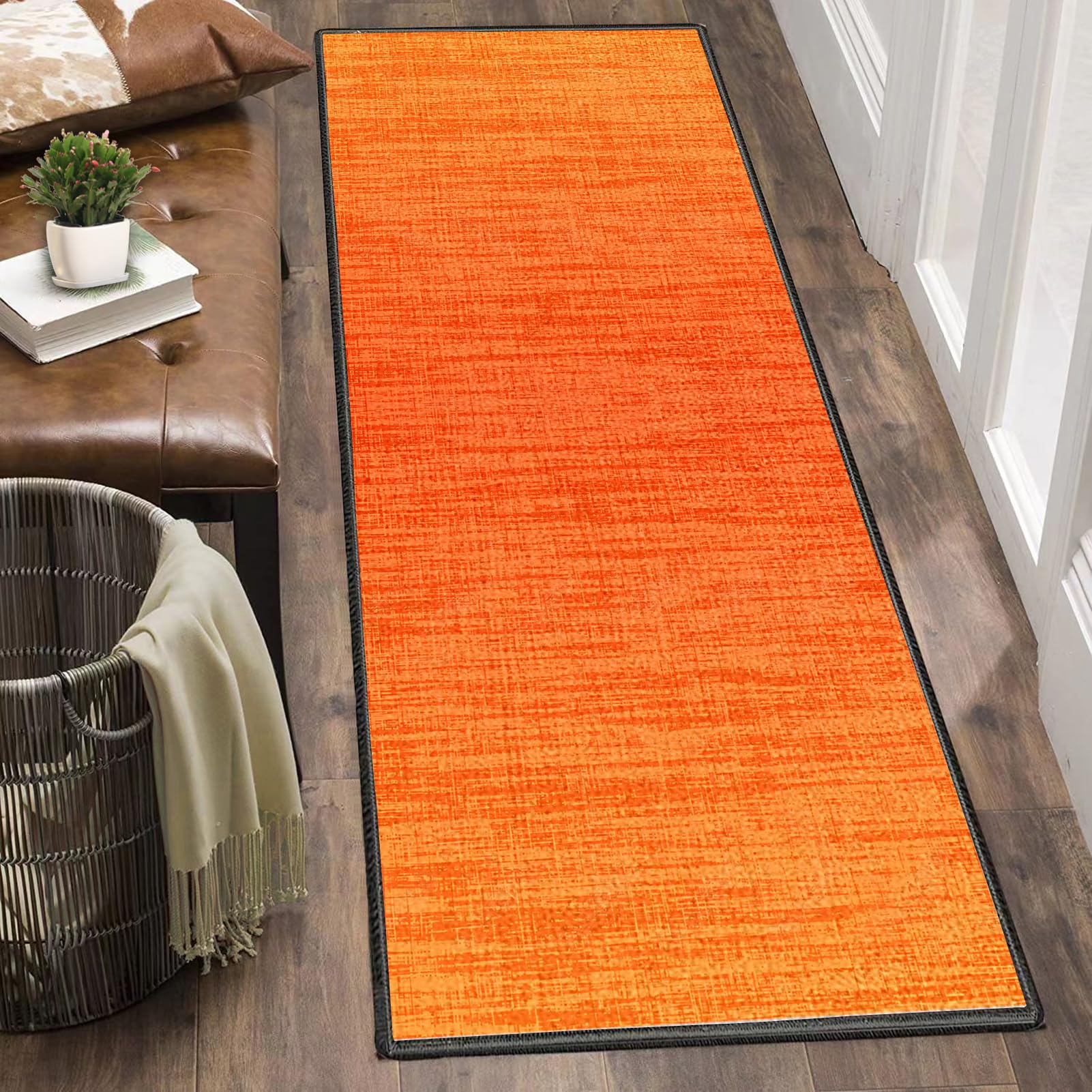 Chodnik dywanowy, antypoślizgowy dywan do przedpokoju, 70 x 180 cm, chodnik wejściowy, nadaje się do prania, chodnik kuchenny, dywan na korytarz, dywan do korytarza, sypialni