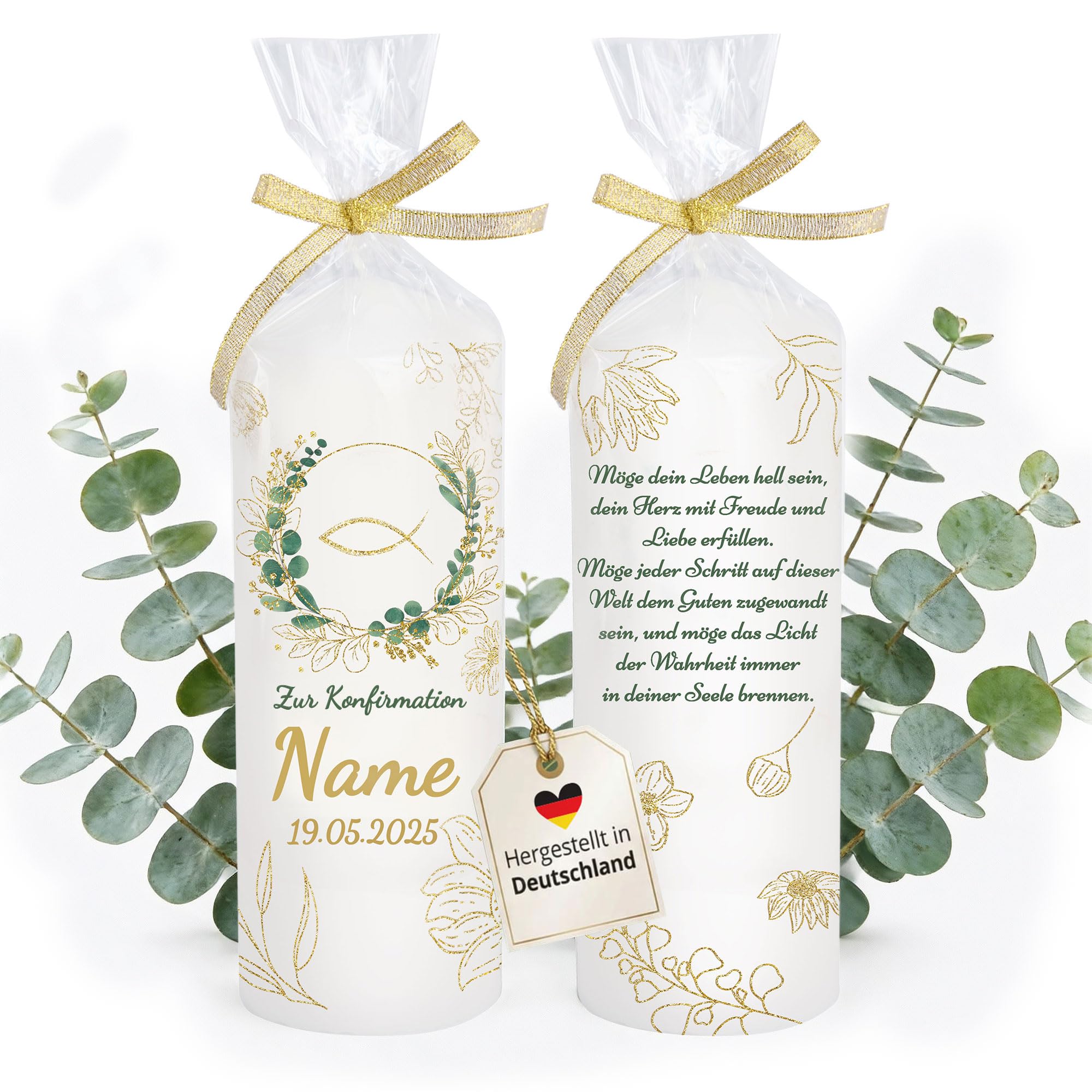 Decorazione in legno per compleanno Happy Birthday, 14 cm