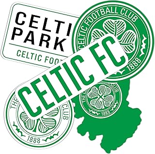 Desert Cactus Celtic FC Sticker Decal Vinyl Scottish Bhoys Celts Football Soccer Laptop Water Bottle Car Scrapbook (Type 2-2)