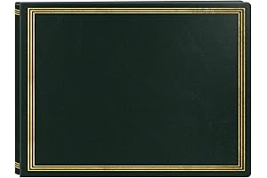 Hunter Green 12' x 12' Jumbo Magnetic Page X-Pando Album