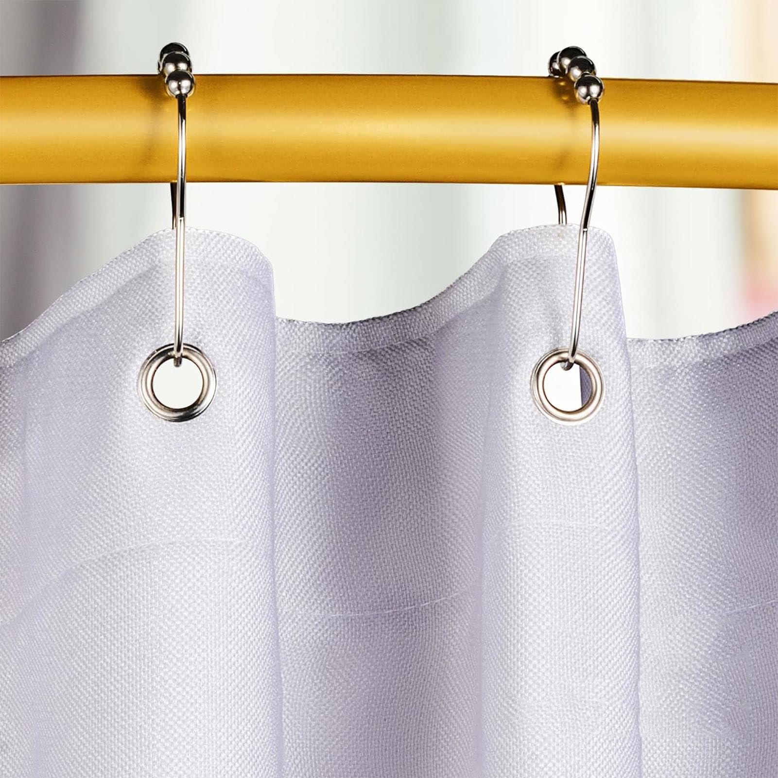 Przenośna rama garderoby z zasłoną i haczykiem - łatwa w montażu przebieralnia do sklepów odzieżowych, butików, biur i tymczasowych przestrzeni prywatnych