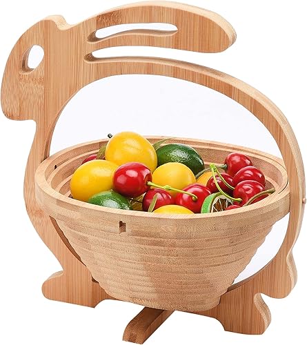 Cesta de regalo de frutas secas, contenedor plegable creativo para varios alimentos, caja de aperitivos gourmet saludables, cuenco de frutas