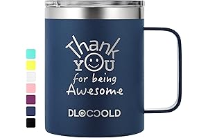 DLOCCOLD Thank You Gifts for Women, Thank You for Being Awesome Coffee...