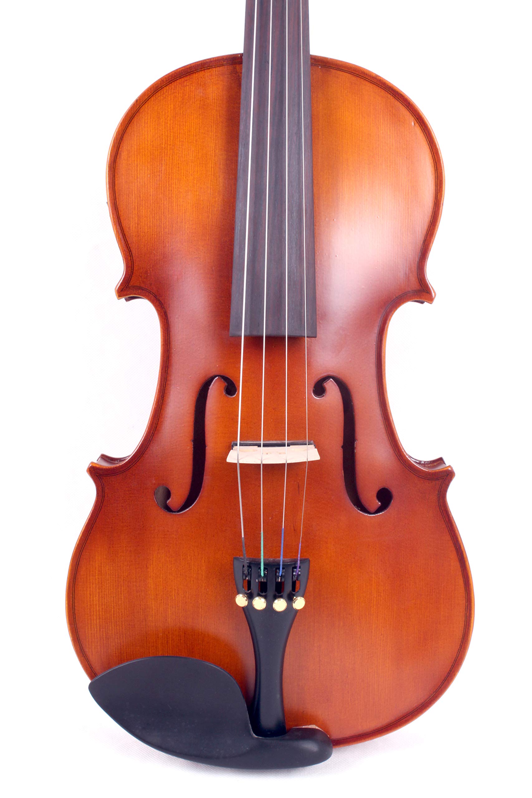 Yinfente 4/4 Acustico Elettrico Violino Acero Abete Legno Con violino Custodia Arco Violino Fatto a Mano Violino Elettrico Violino Big Jack con raccordi per violino in ebano