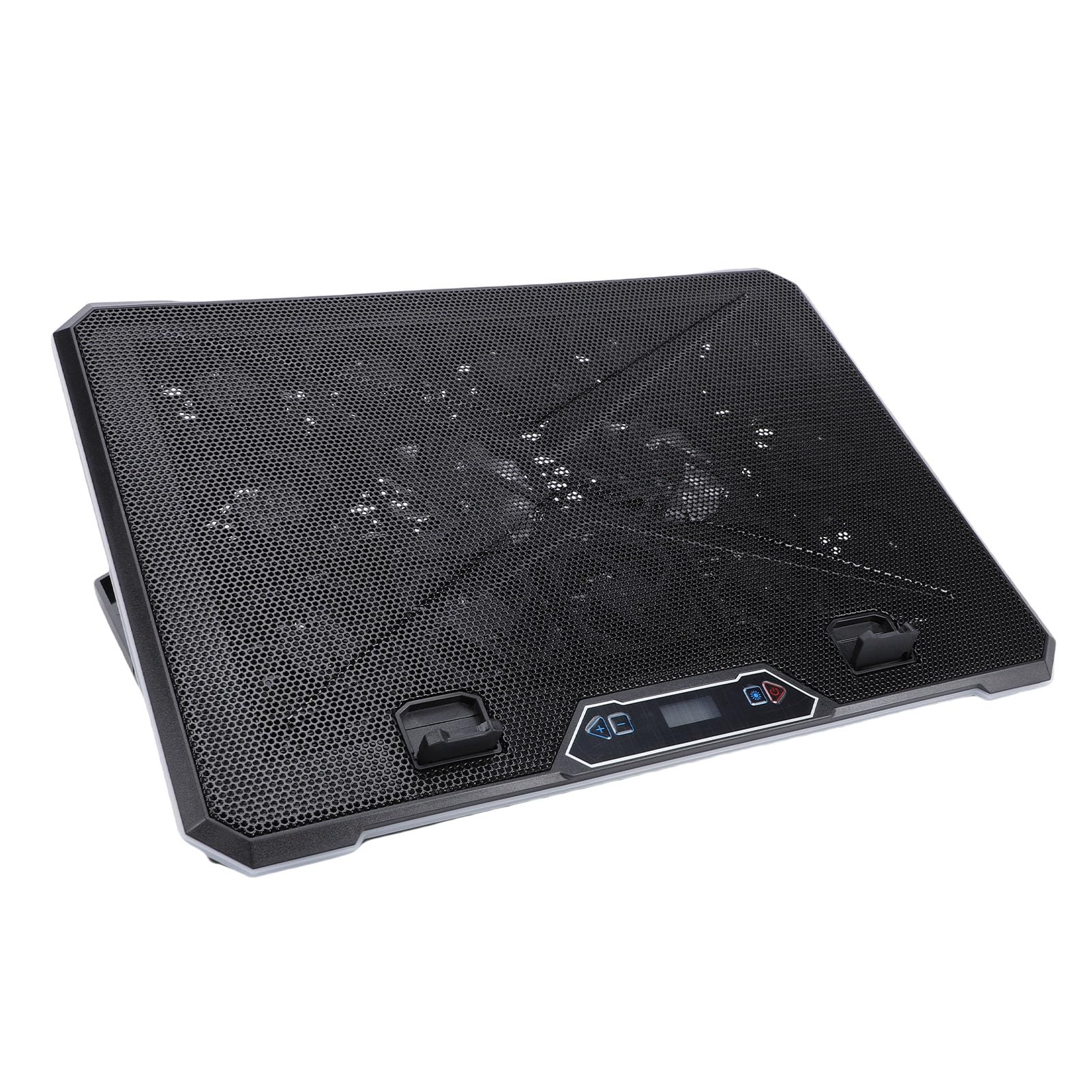 Jiawu Dispositivo di Raffreddamento per Laptop da Gioco con Luci RGB, velocità della Ventola Regolabile, Lega di Alluminio per Appassionati di Giochi (#2)