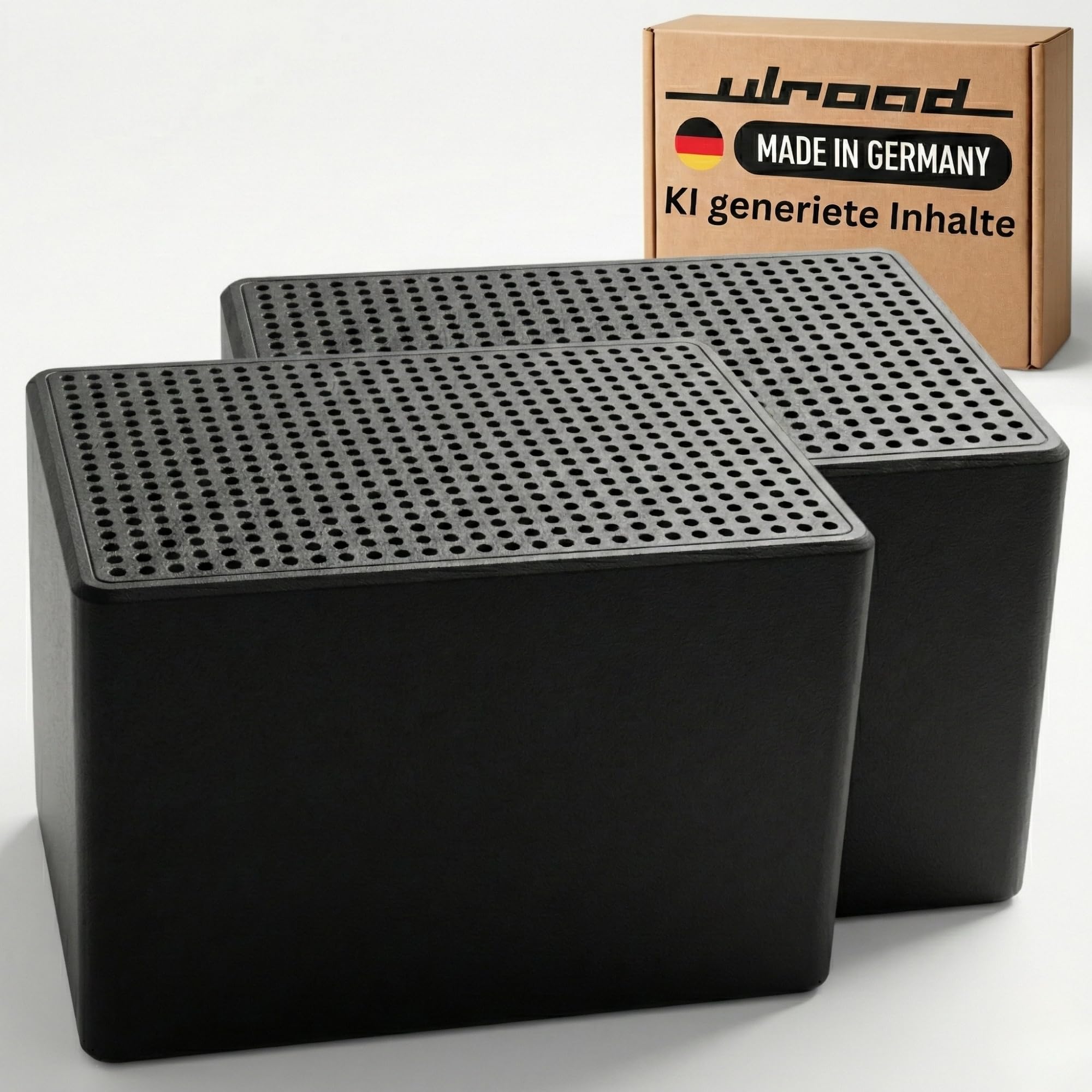 ULROAD Activated Carbon Filter Suitable for Geberit AquaClean Suitable for Tuma Mera Shower Toilet - Replacement Part for Honeycomb Filter Type 3 242.999.00.1/147.072.00.1 (2)