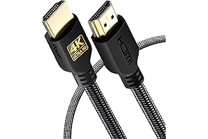 PowerBear 4K HDMI 3 ft Cable: Xbox One, PS5, PS4 & More