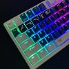 FPS Themed 5’ Custom Keycap Set – Cherry MX Compatible – Mechanical Gaming Keyboard Keypad Accessory (Black-White)