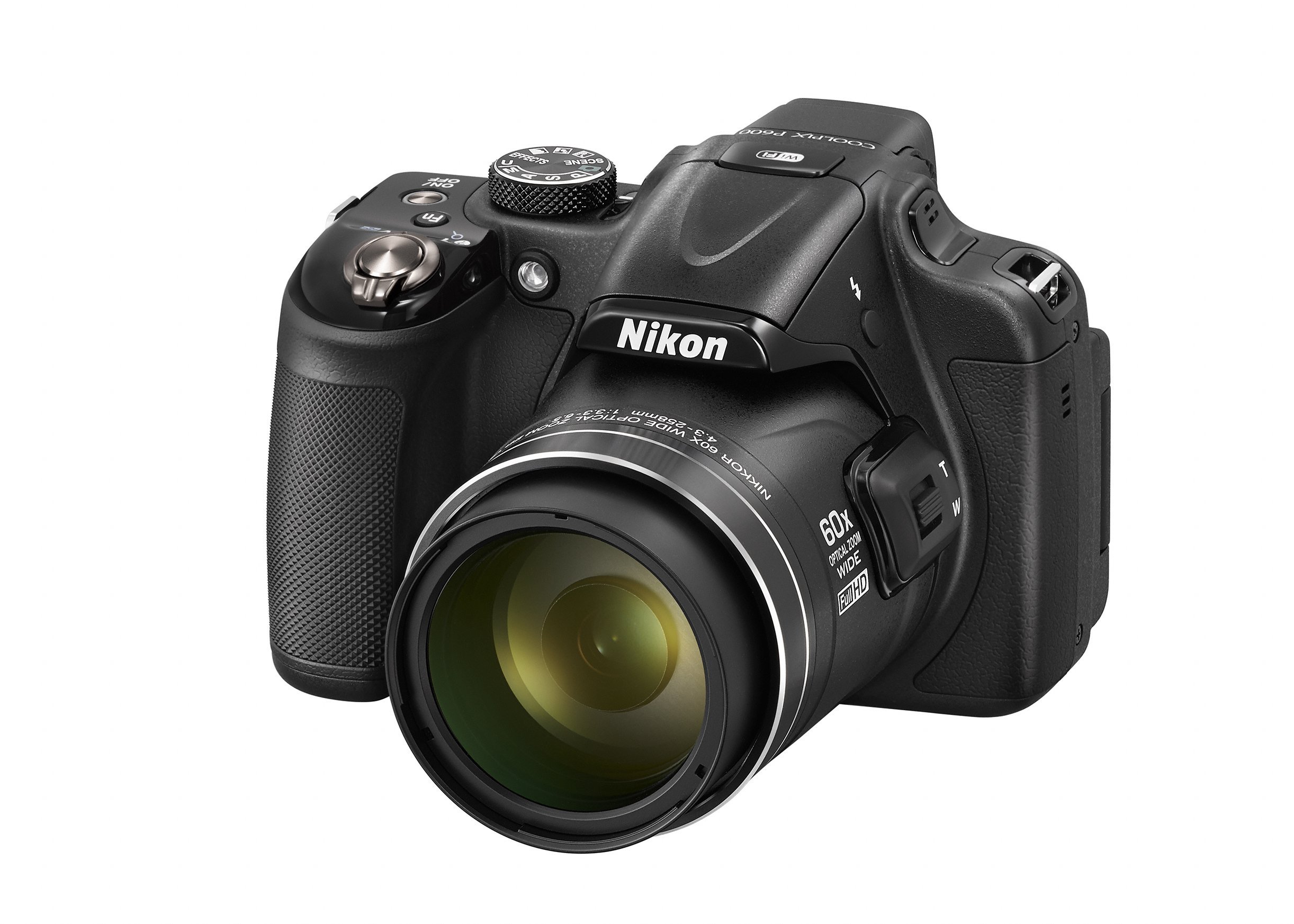 Buy Nikon Coolpix P600 16.1MP Point and Shoot Camera (Black) with 