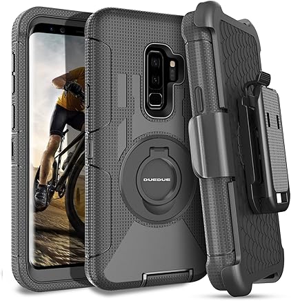 DUEDUE Funda Samsung Galaxy S9 plus,Funda Samsung S9 plus, 4-EN-1 Combinada Pesado Protectora Antichoque Soporte Giratorio de 360 Grados Clip con Cintur?n Resistente Fundas para Samsung Galaxy S9 plus DUEDUE Funda Samsung Galaxy S9 plus,Funda Samsung S9 plus, 4-EN-1 Combinada Pesado Protectora Antichoque Soporte Giratorio de 360 Grados Clip con Cintur?n Resistente Fundas para Samsung Galaxy S9 plus