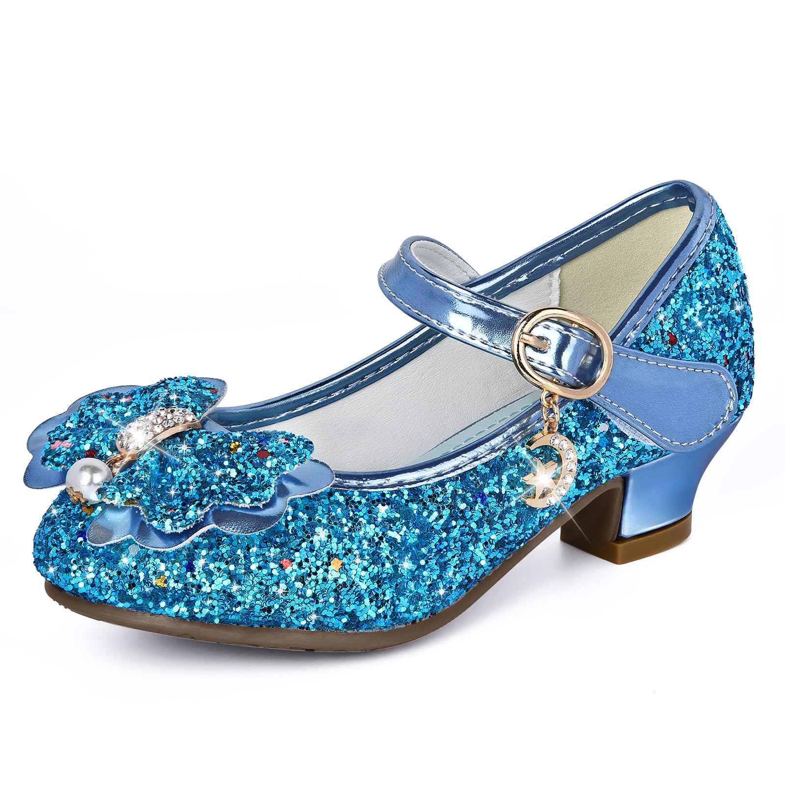 Sandali Bimbo IEEILULU Scarpe Principessa Bambina, Tacchi Bambina