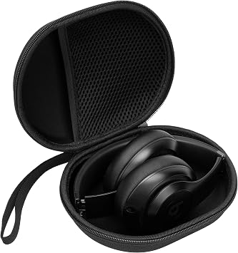 Ginsco Beats/Skullcandy/Sony MDR7506/Soundcore/BERIBES/KVIDIO/TOZO Katlanabilir Kablosuz/Kablolu Kulak  st  Kulakl klar, Seyahat Ta ma Kulakl k K l f  Siyah ile Uyumlu Sert K l f