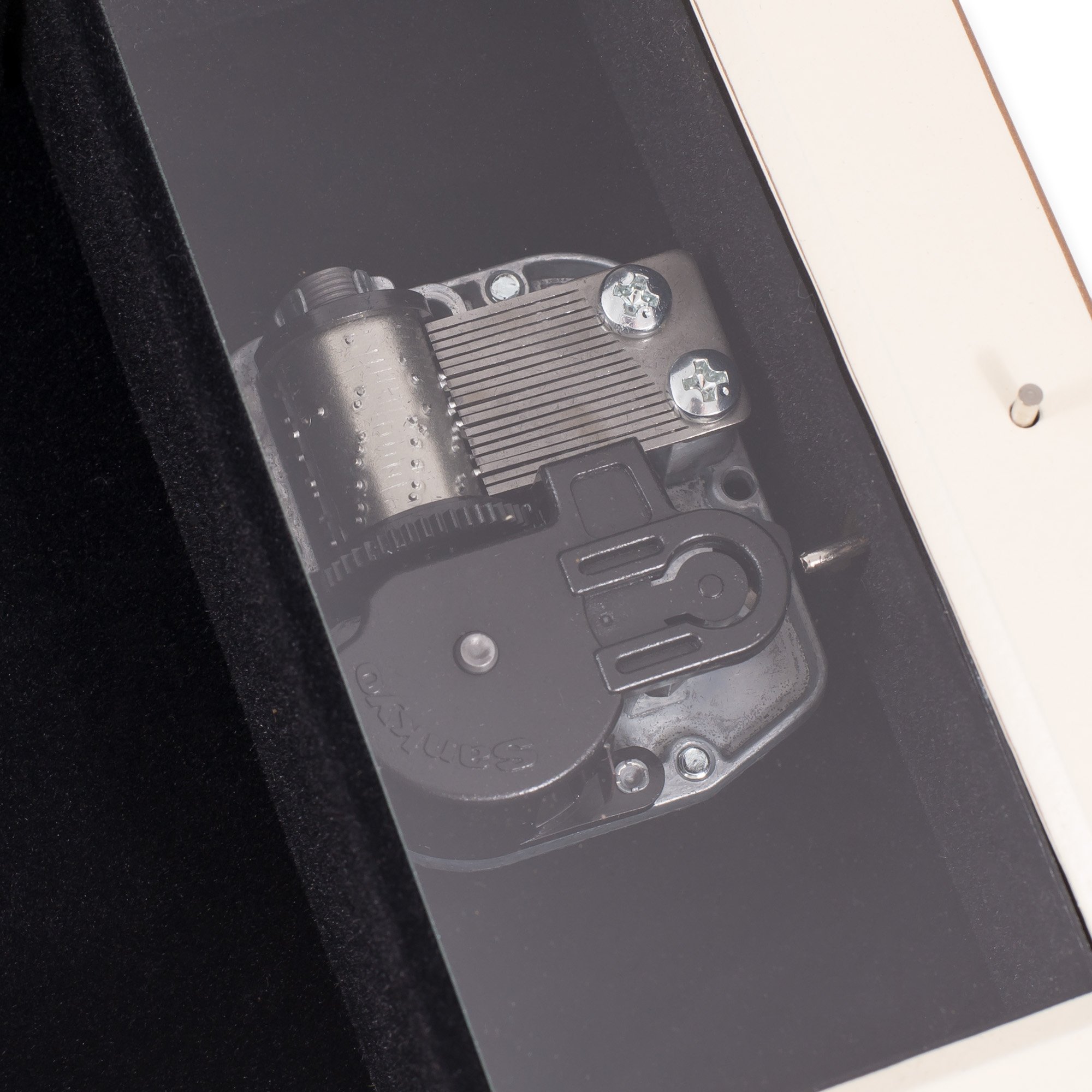 Cottage Garden Granddaughter Ivory Music Box/Jewelry Box Plays You Light Up My Life