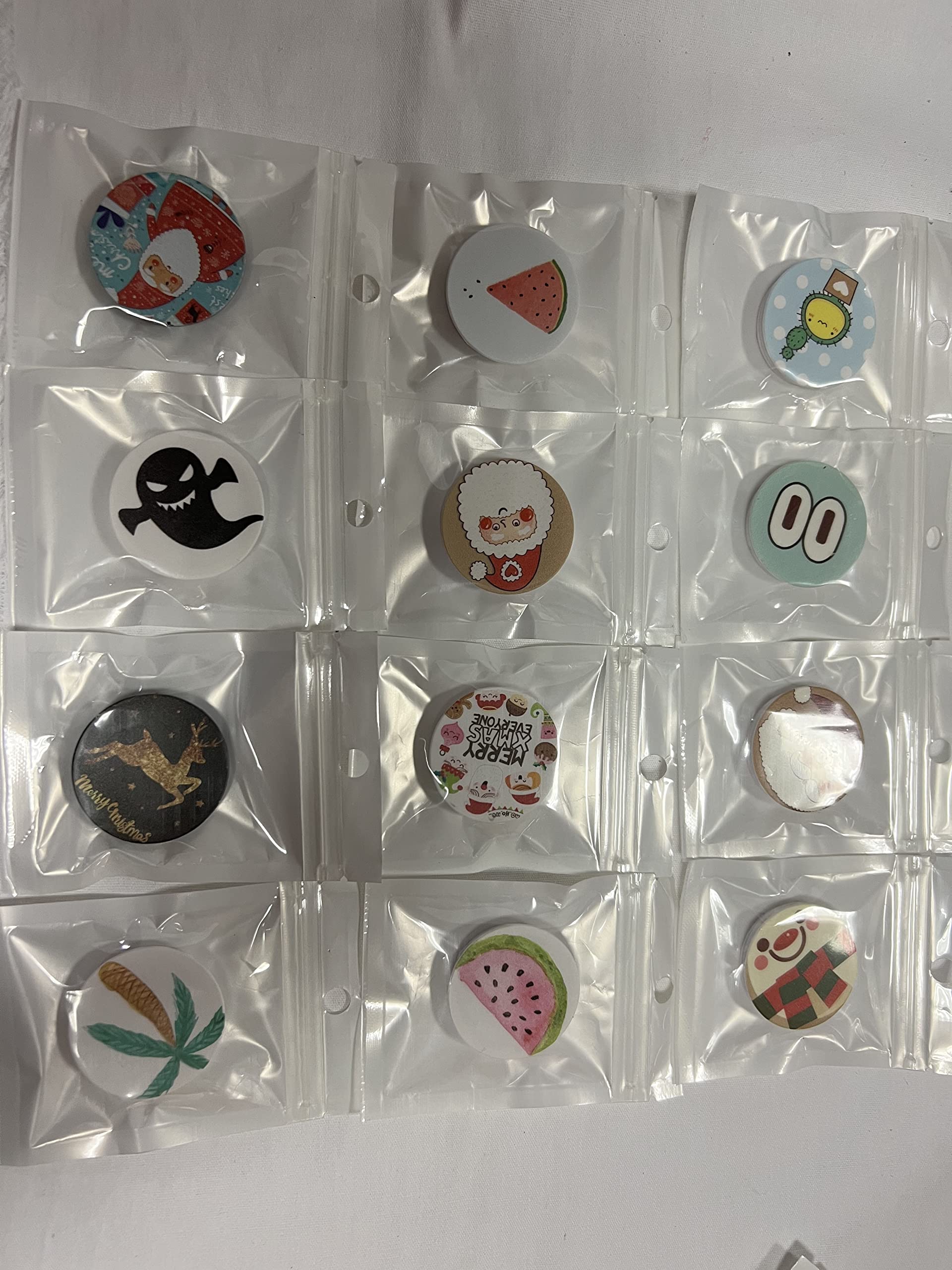 Island Gale Variety Pack Multifunction Foldable Cell Phone Stand Holder, Grip Mount Compatible for Smartphones. (Random Picture Pattern Selection 1 Pack)