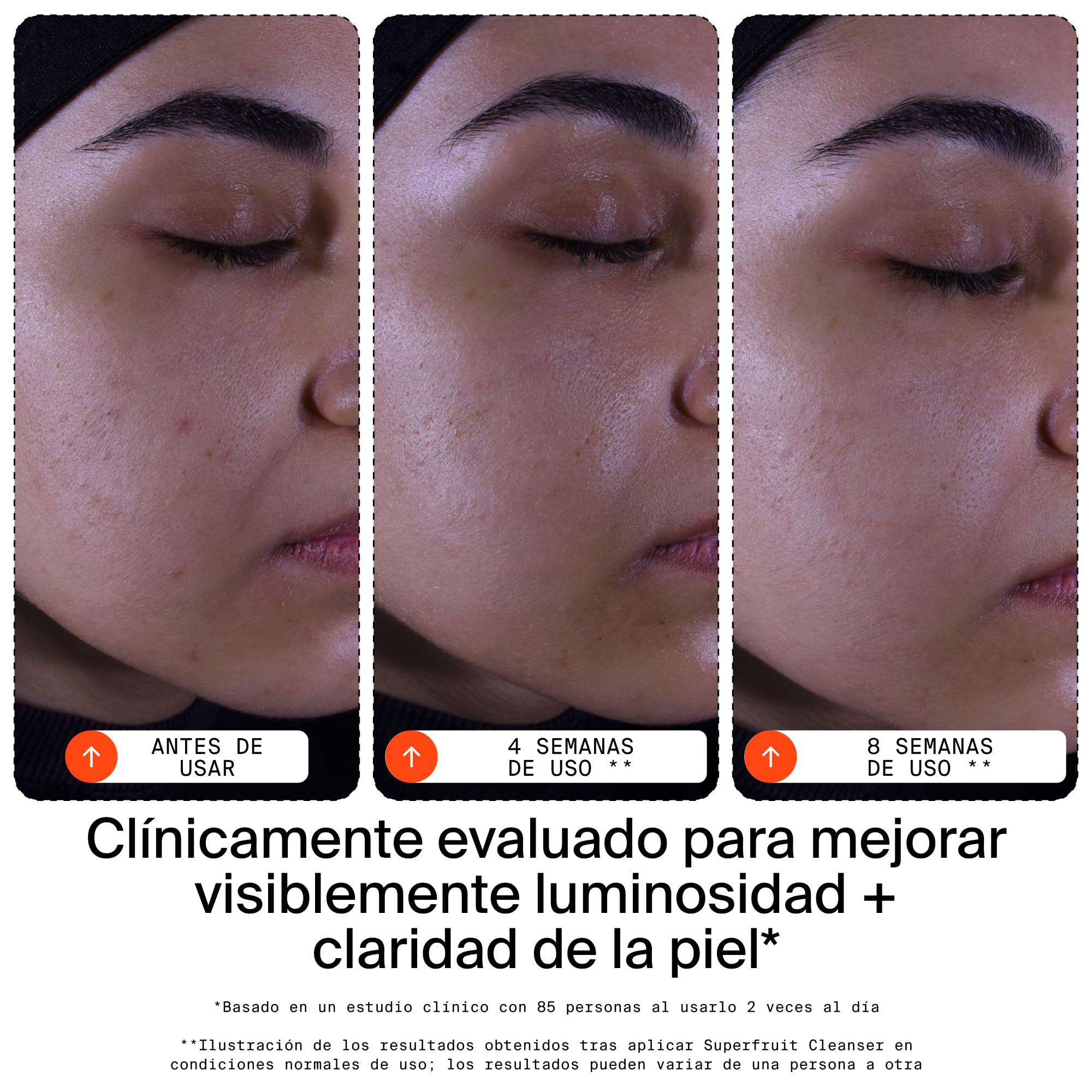 Youth To The People Superfruit Cleanser, Limpiador Facial Exfoliante Suave, Rico en Papaya y Vitamina C, Limpiador Hidratante Calmante, Luminosidad, Desmaquillante Suave para la Barrera Cutánea