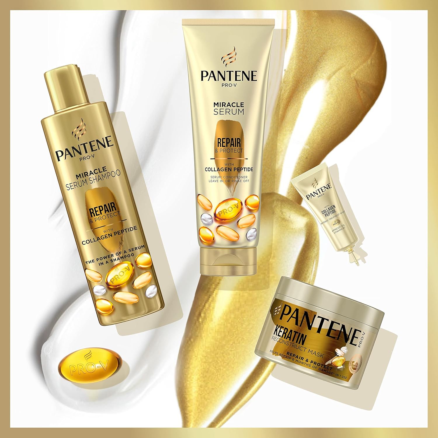 Pantene Pro-V Repair & Care Gift Set: Hydrate & Repair Damaged Hair - Description