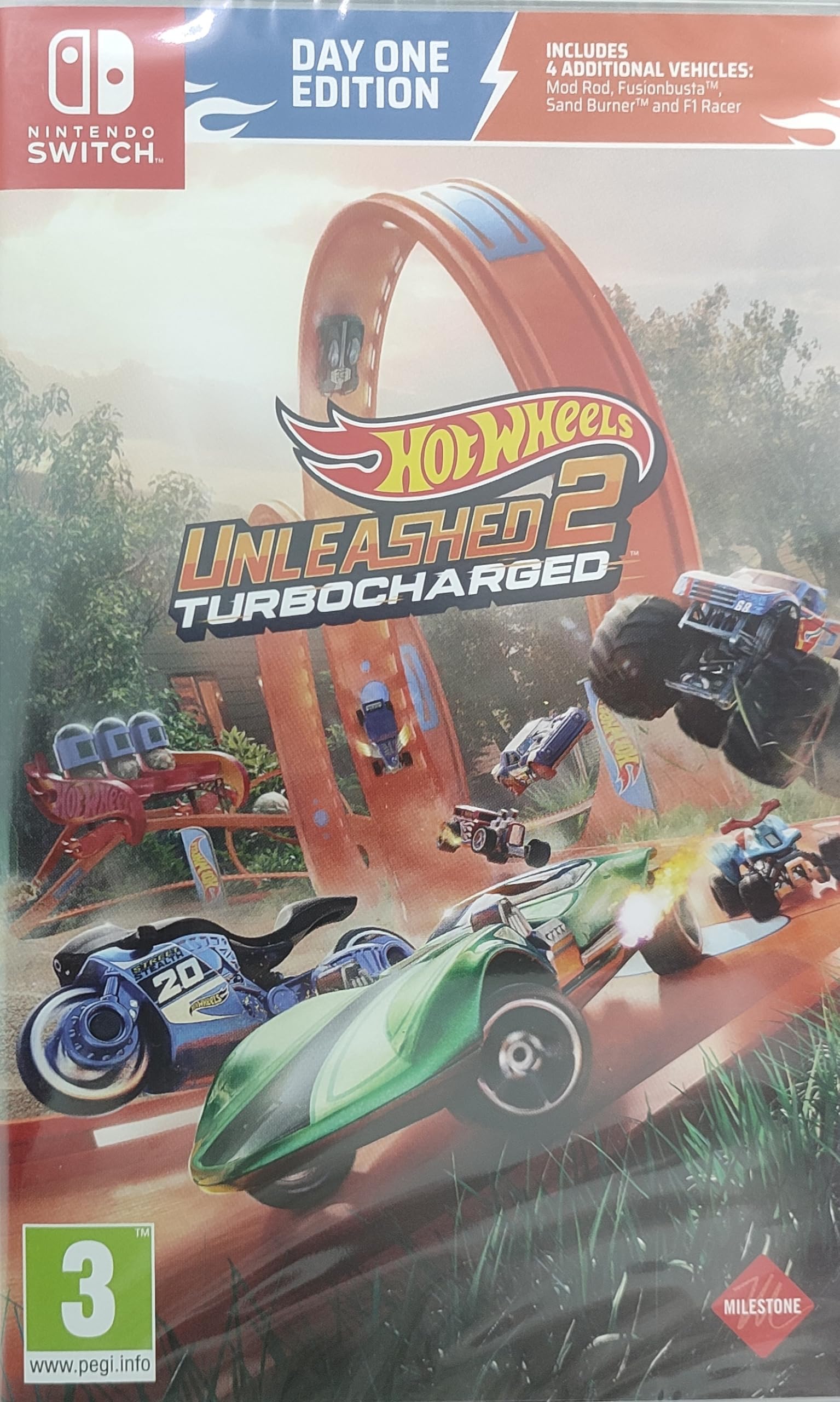 See full amazon price history chart for Milestone Hot Wheels Unleashed 2 - Turbocharged (Day One Edition) - Nintendo Switch Milestone Hot Wheels Unleashed 2 - Turbocharged (Day One Edition) - Nintendo Switch (B0CB8GD19H) Amazon Price History, Amazon Price Tracker